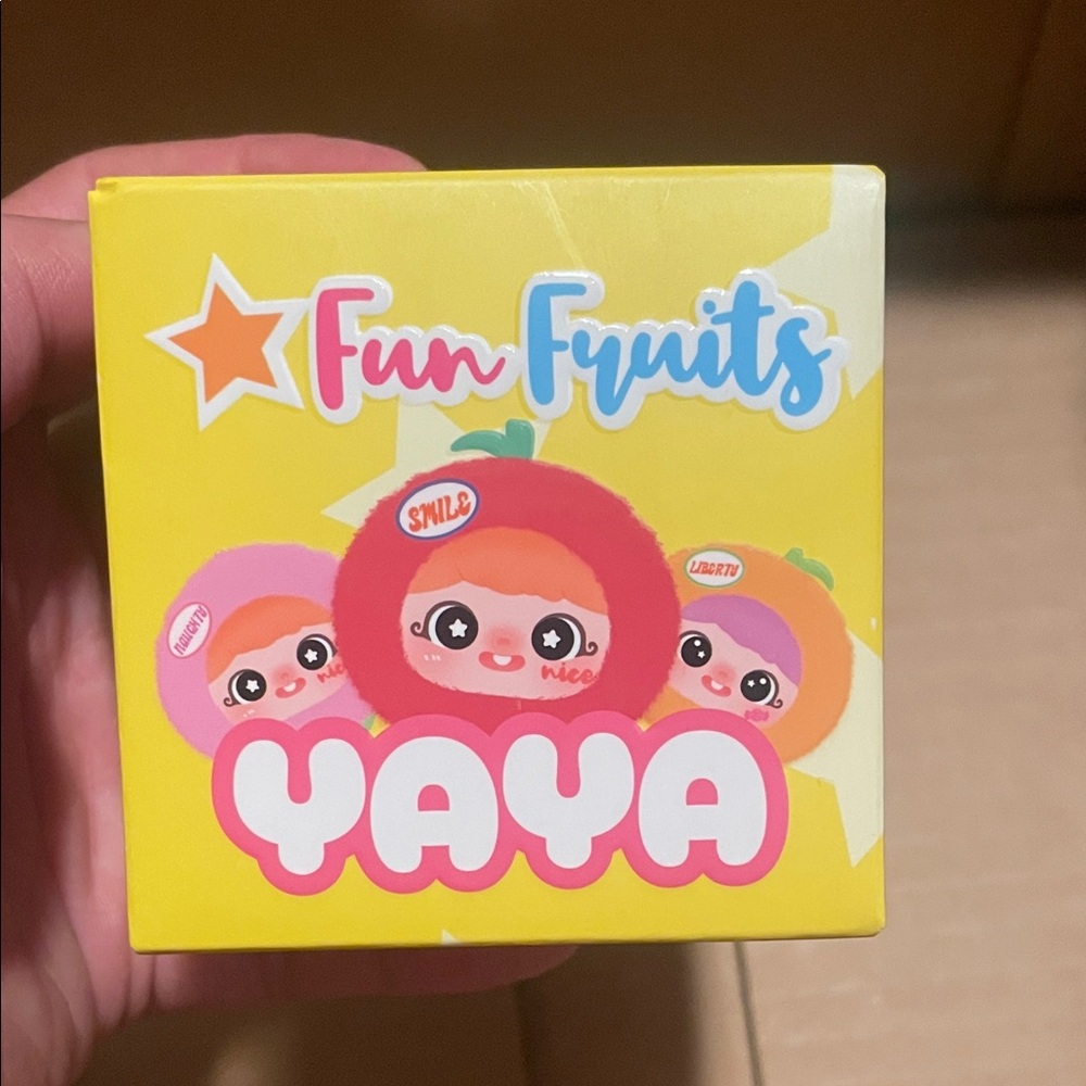 Fun Fruits Doll - Cheerful Yellow and Pink